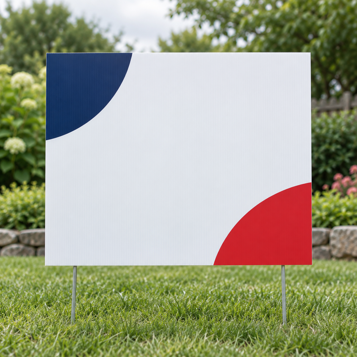 Selection of election signs print materials